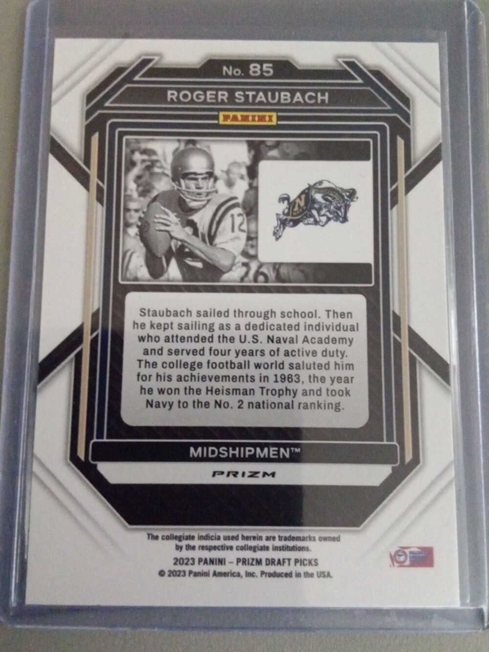 Panini Roger Staubach Football Trading Card Lot. - Picture 8 of 16